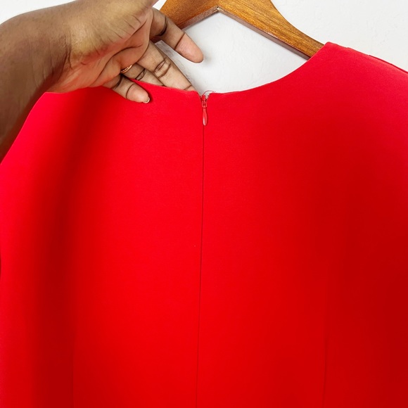 Aidan Mattox Draped Deep V-Neck Gown - Picture 7 of 9